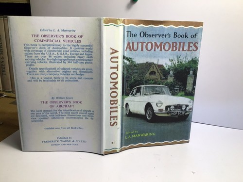 Observers book automobiles - book, of