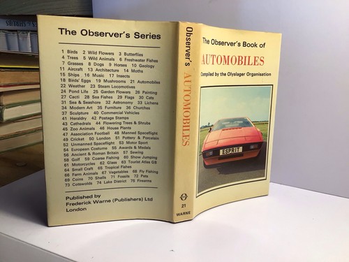 Observers book automobiles - of,