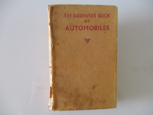 Observers book automobiles - book,
