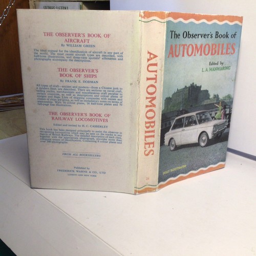Observers book automobiles - book,