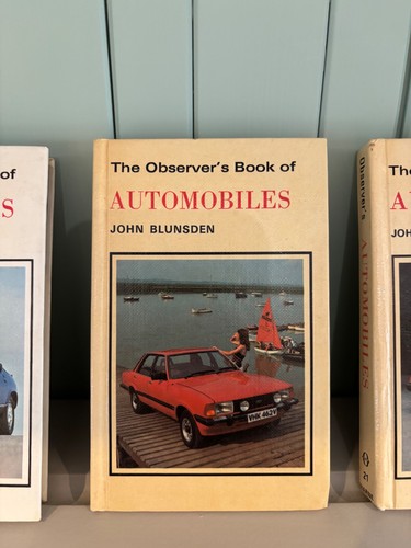 Observers book automobiles - book,