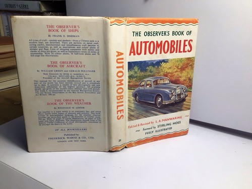Observers book automobiles - book, of