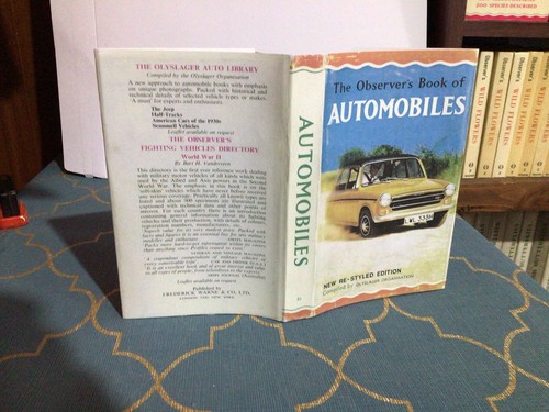 Observers book automobiles - book, of